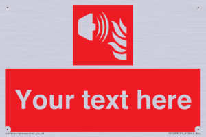 Custom Fire: Fire alarm sounder